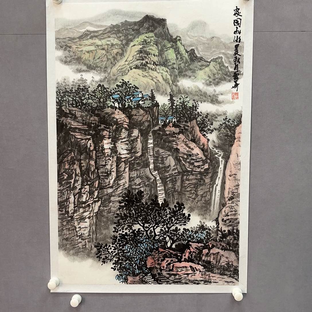 国画亲笔手绘原创