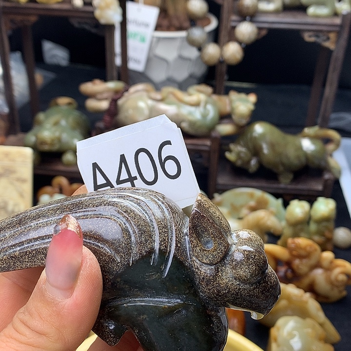 和田玉银S925镀金镶嵌颈饰