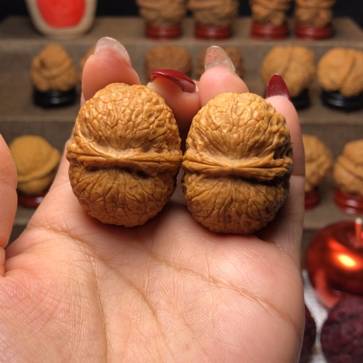 文玩核桃把件16花生元宝