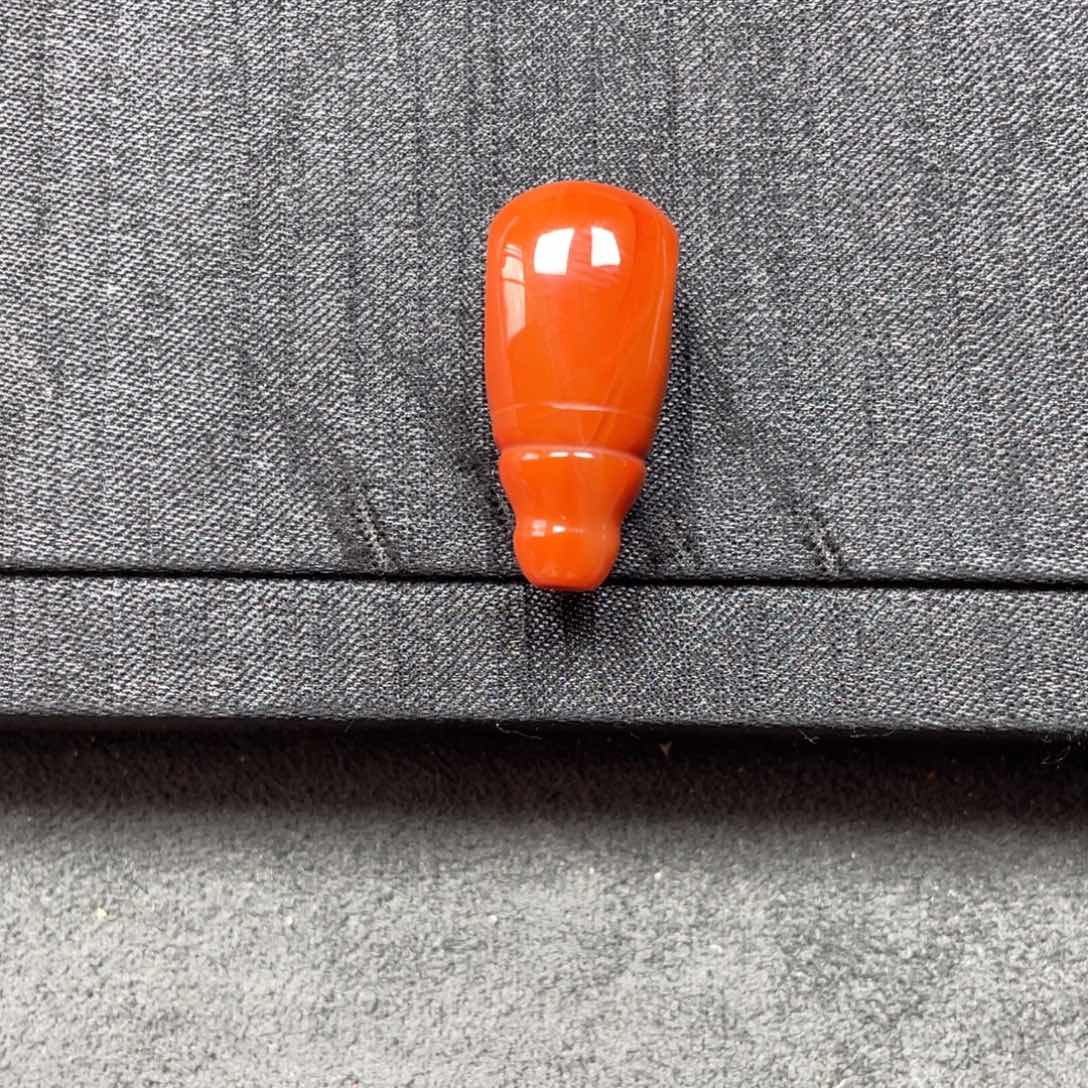 南红玛瑙三通未镶嵌虚*