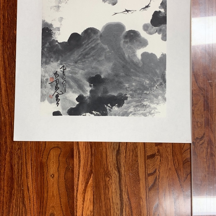 国画水墨丹青水墨