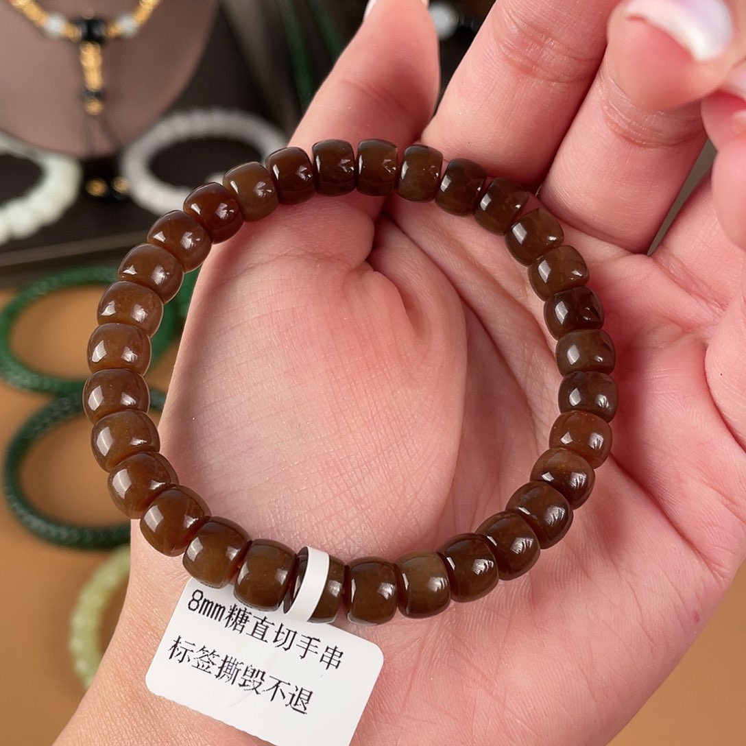 和田玉未镶嵌颈饰046