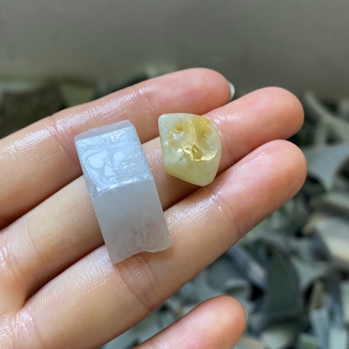 翡翠裸石⭐️****翡翠边角料