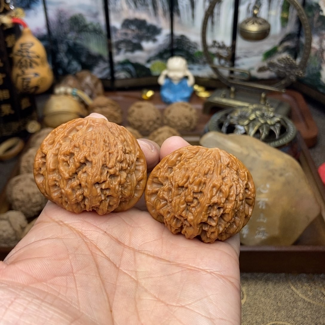 文玩核桃把件啥****！龙洞峪