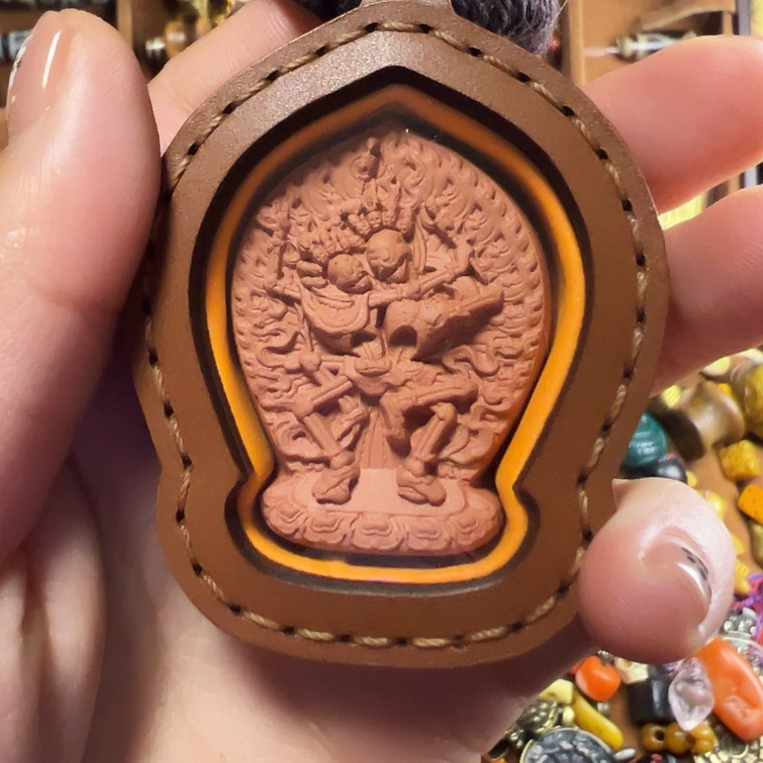 泥塑漂漂亮亮挂件娘拉