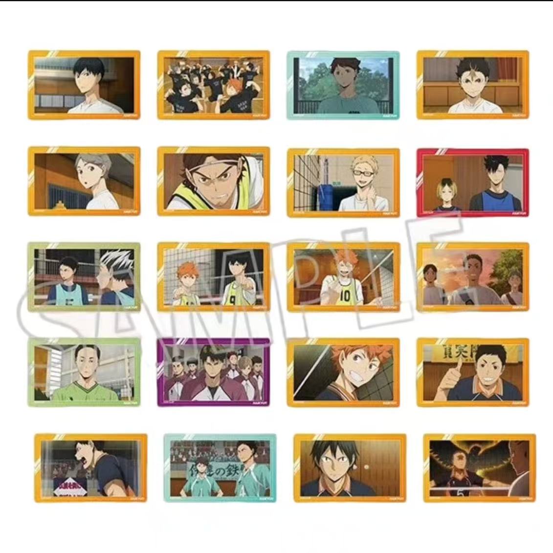 【栗子】排球少年场面写纪念透卡vol.2 vol.3