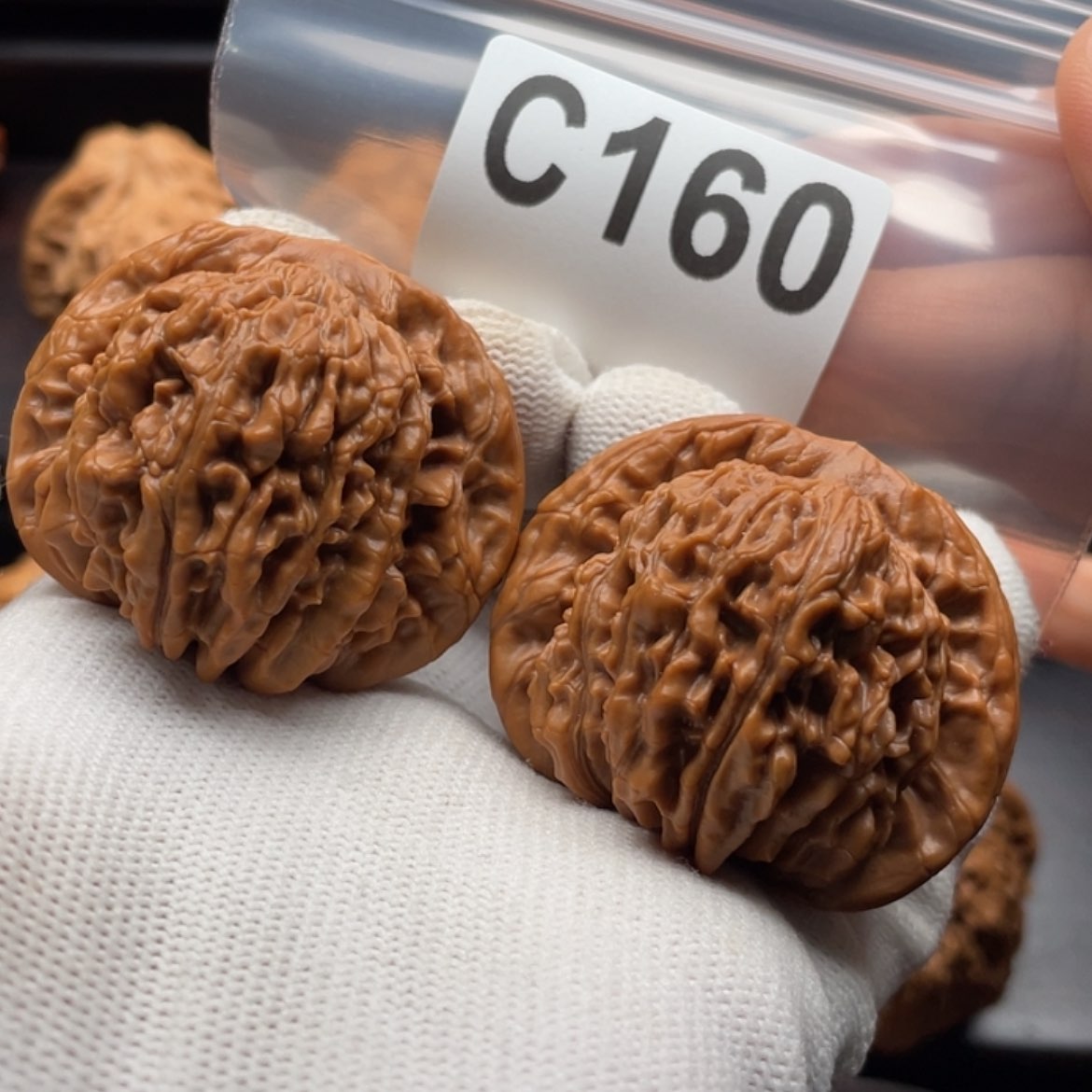 【闪购商品】文玩核桃吊坠C160楼子45