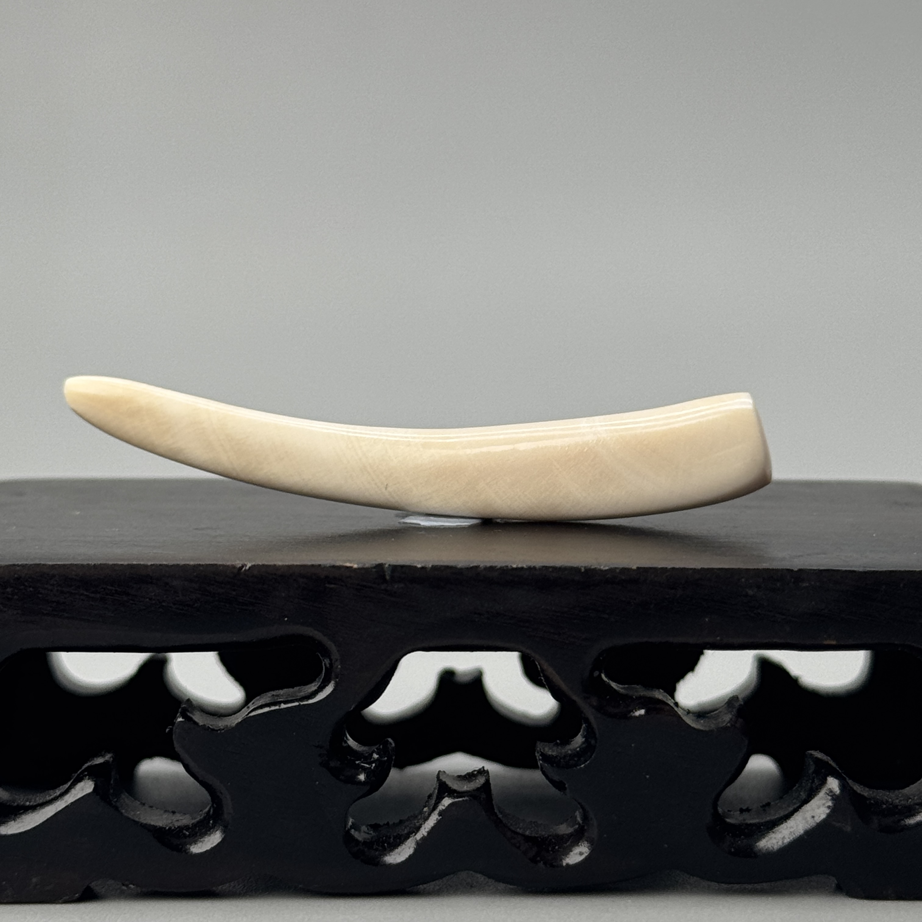 DEZHI/德志2.1g水印牙尖50*7*5mm猛犸牙默认打孔绑绳P223