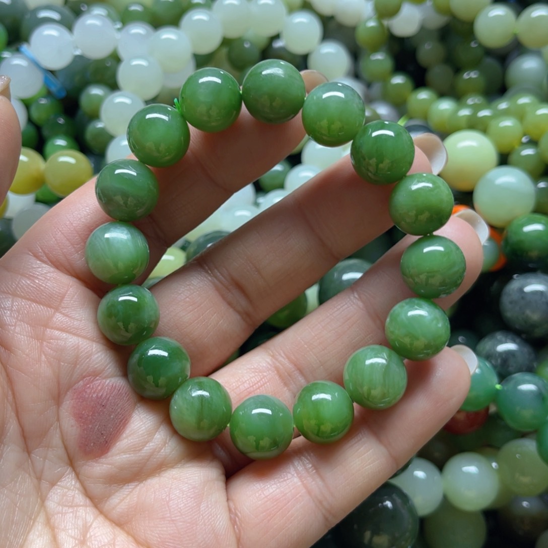 和田玉手链未镶嵌