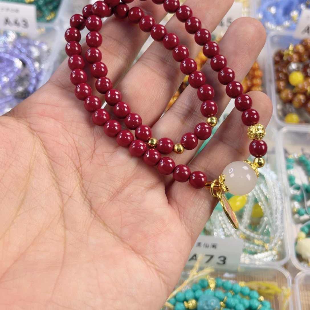 玛瑙手饰银S925镀金镶嵌