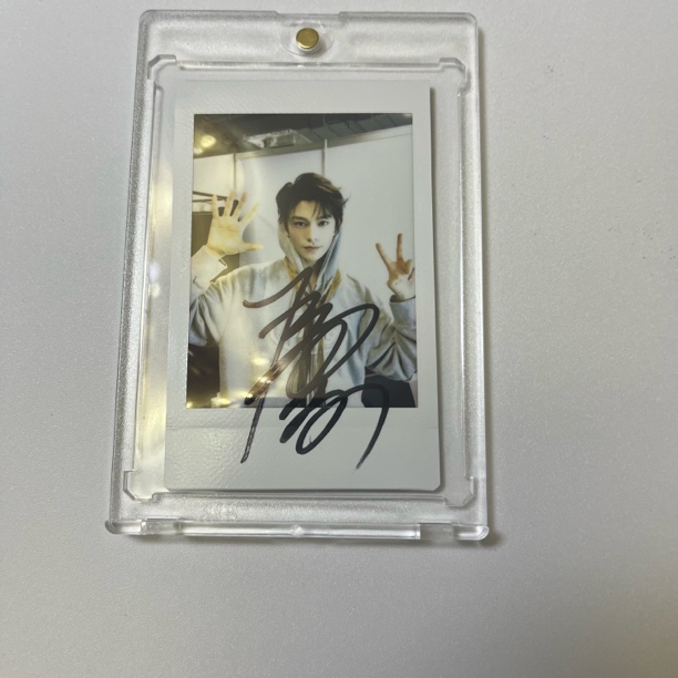 P【丁禹兮】正品拍立得照片 白边