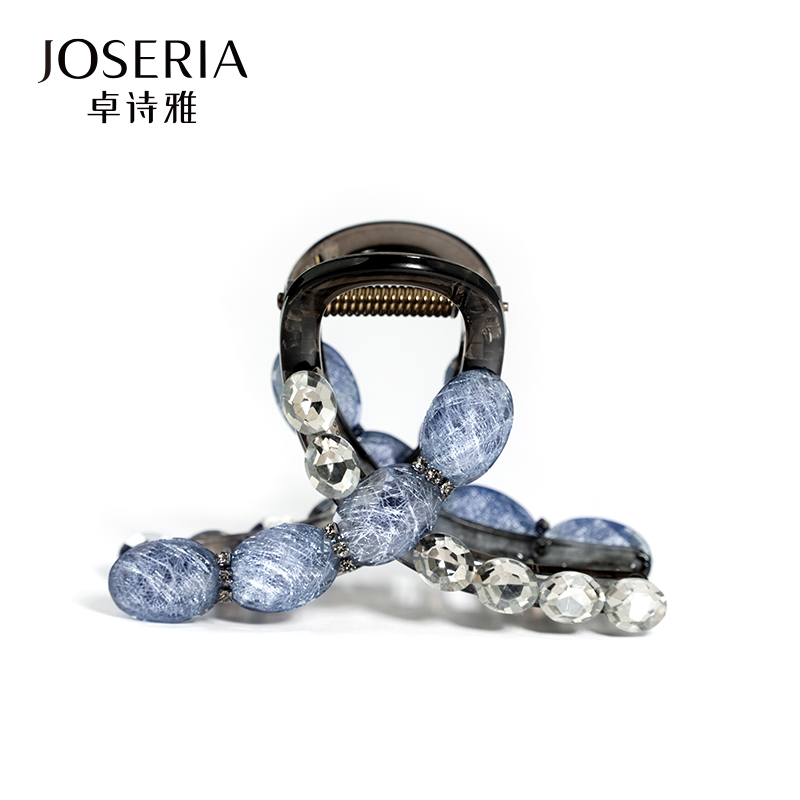 【赫本风】海洋之心  精致时尚优雅发夹FJ0125