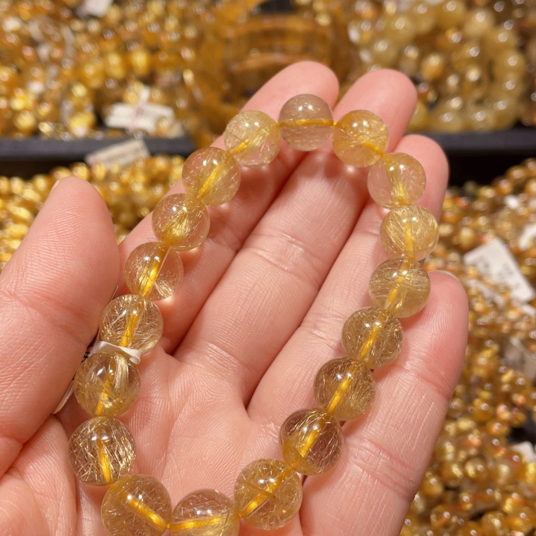 水晶手链未镶嵌天然水晶手链