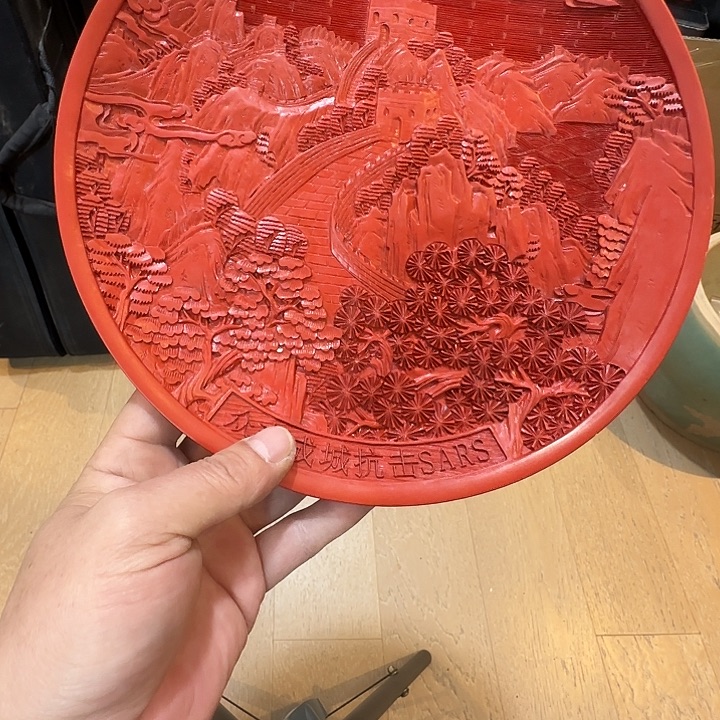 z***n紫檀木类端景台老物件