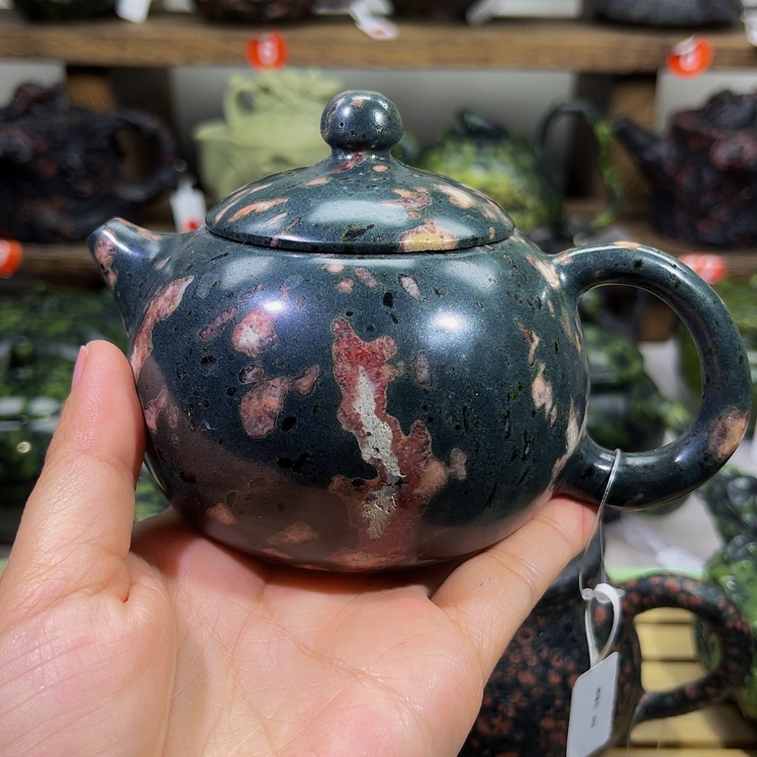 石材梅花玉安山玉西施