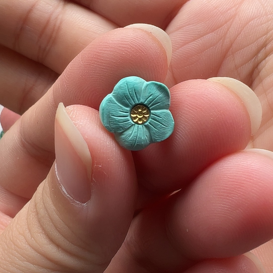 绿松石珠宝半成品未镶嵌