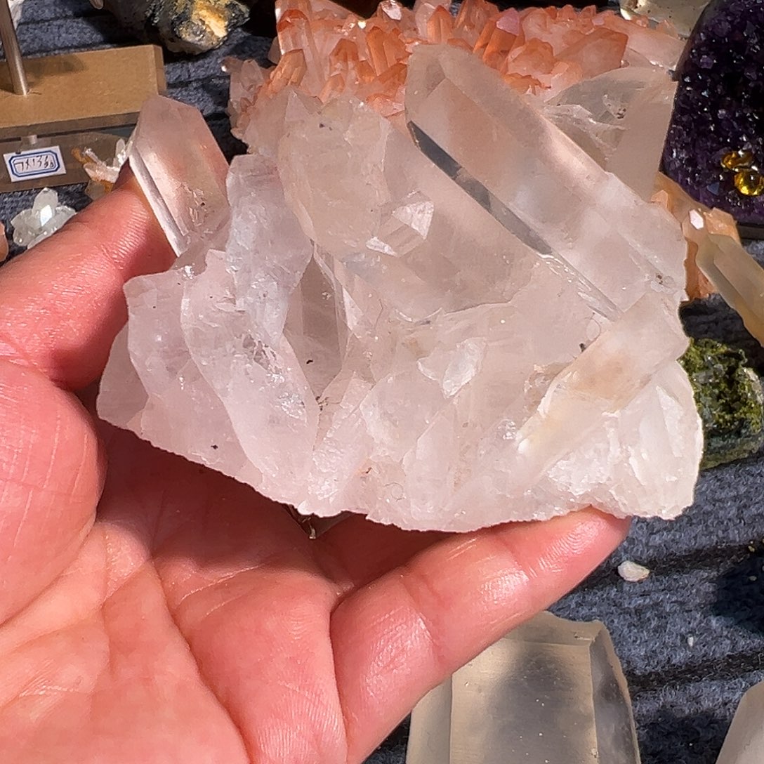 水晶未镶嵌珠宝半成品