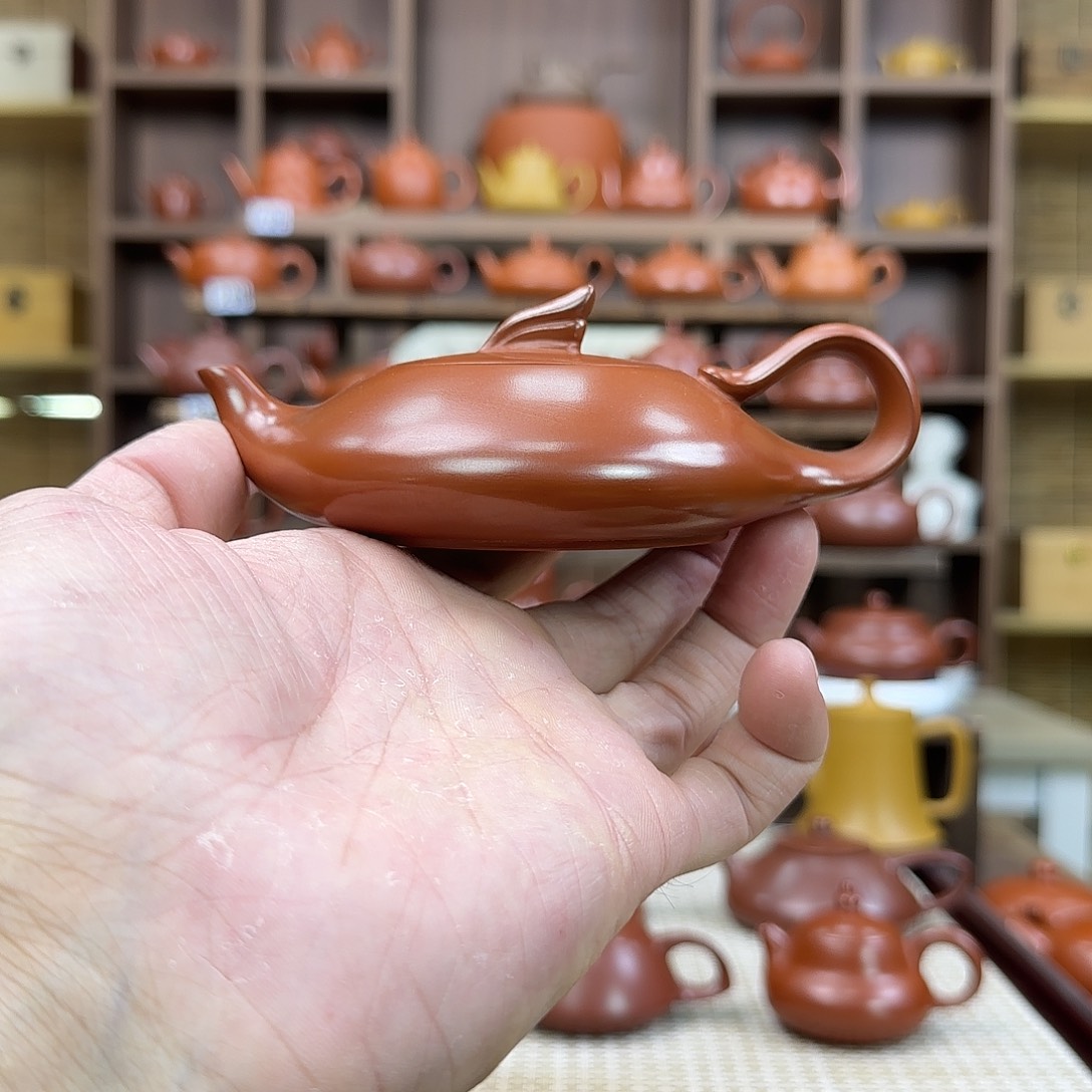 茶壶紫砂潮州手拉壶丹凤朝阳120cc