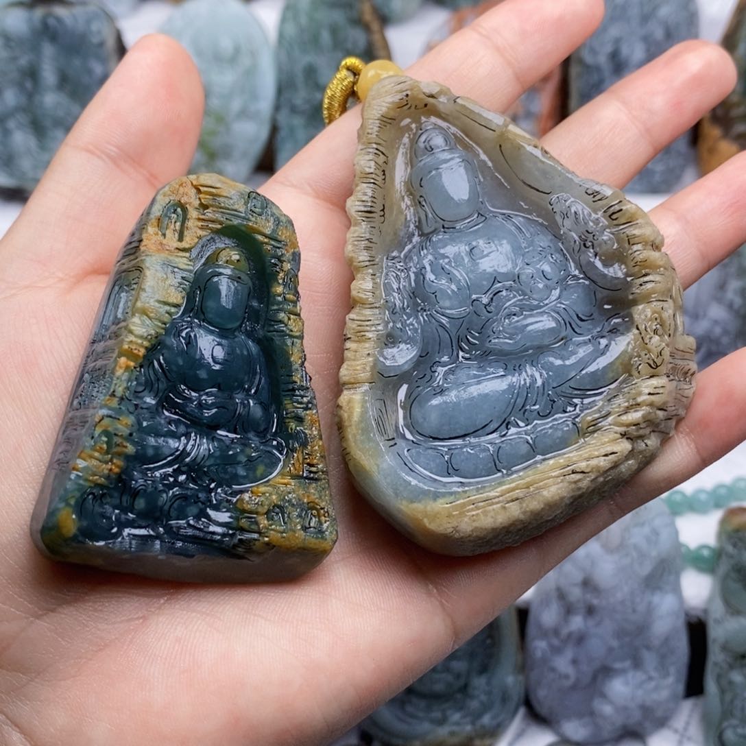 未镶嵌定制翡翠苍*缅甸翡翠定制料