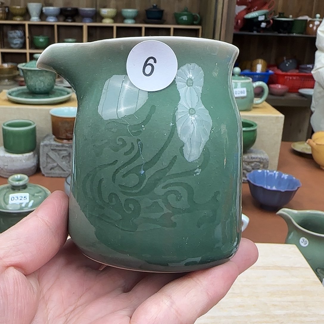 龙泉敬悦敬瓷品茗杯微暇
