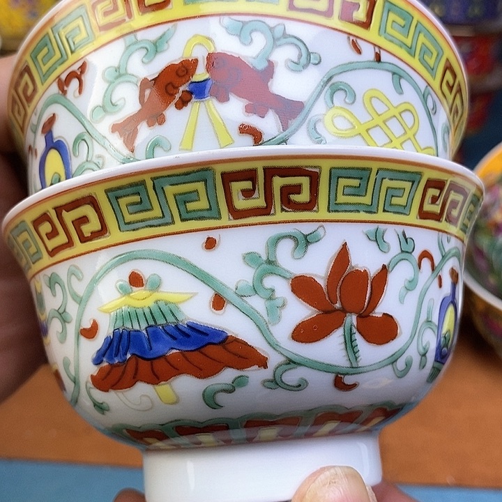 景德镇陶瓷藏式茶碗