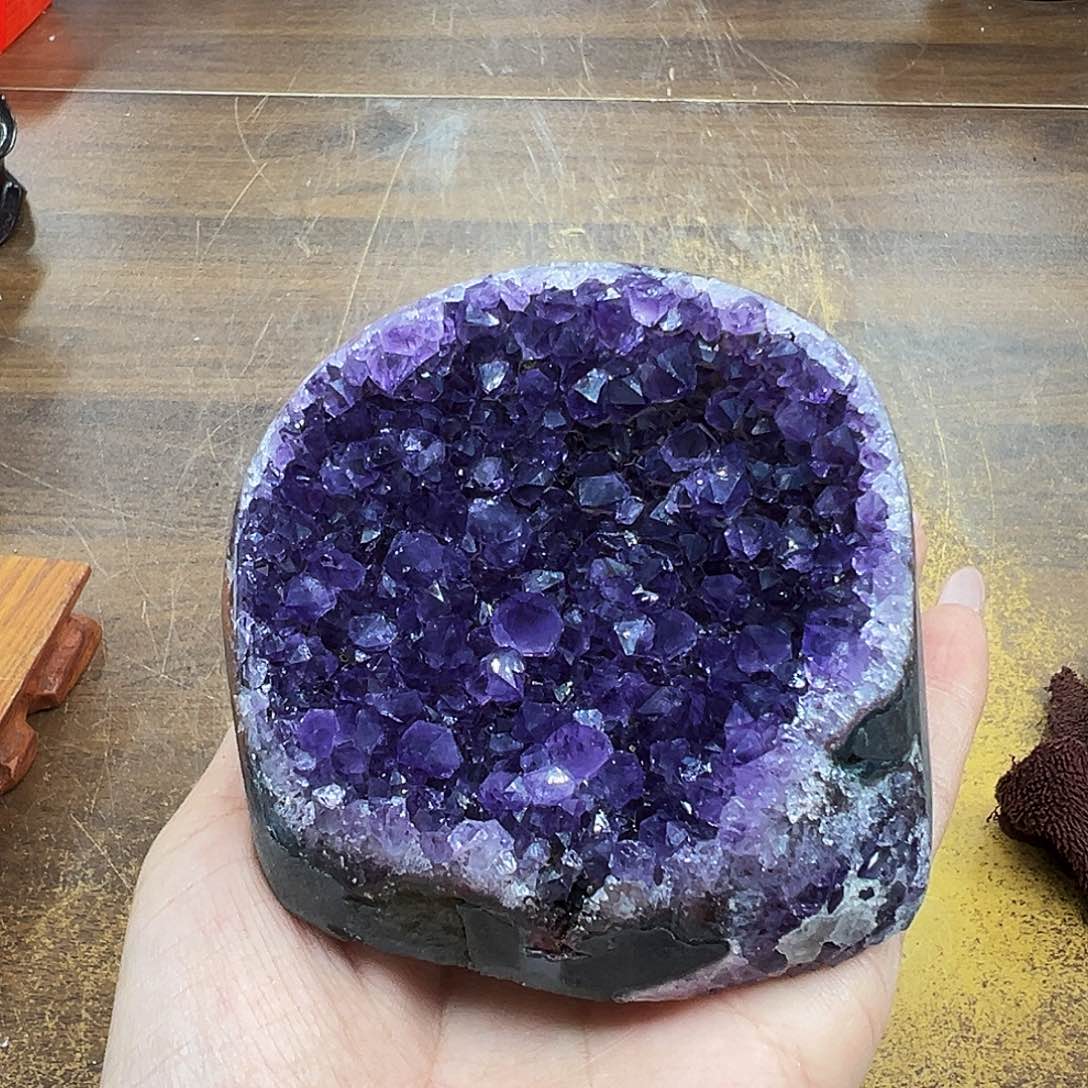 紫晶摆件未镶嵌晶体