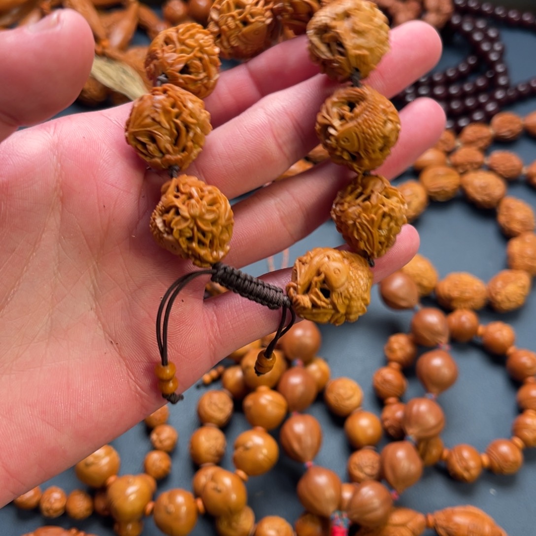 ****卍橄榄核手串/手链橄榄核手串橄榄核