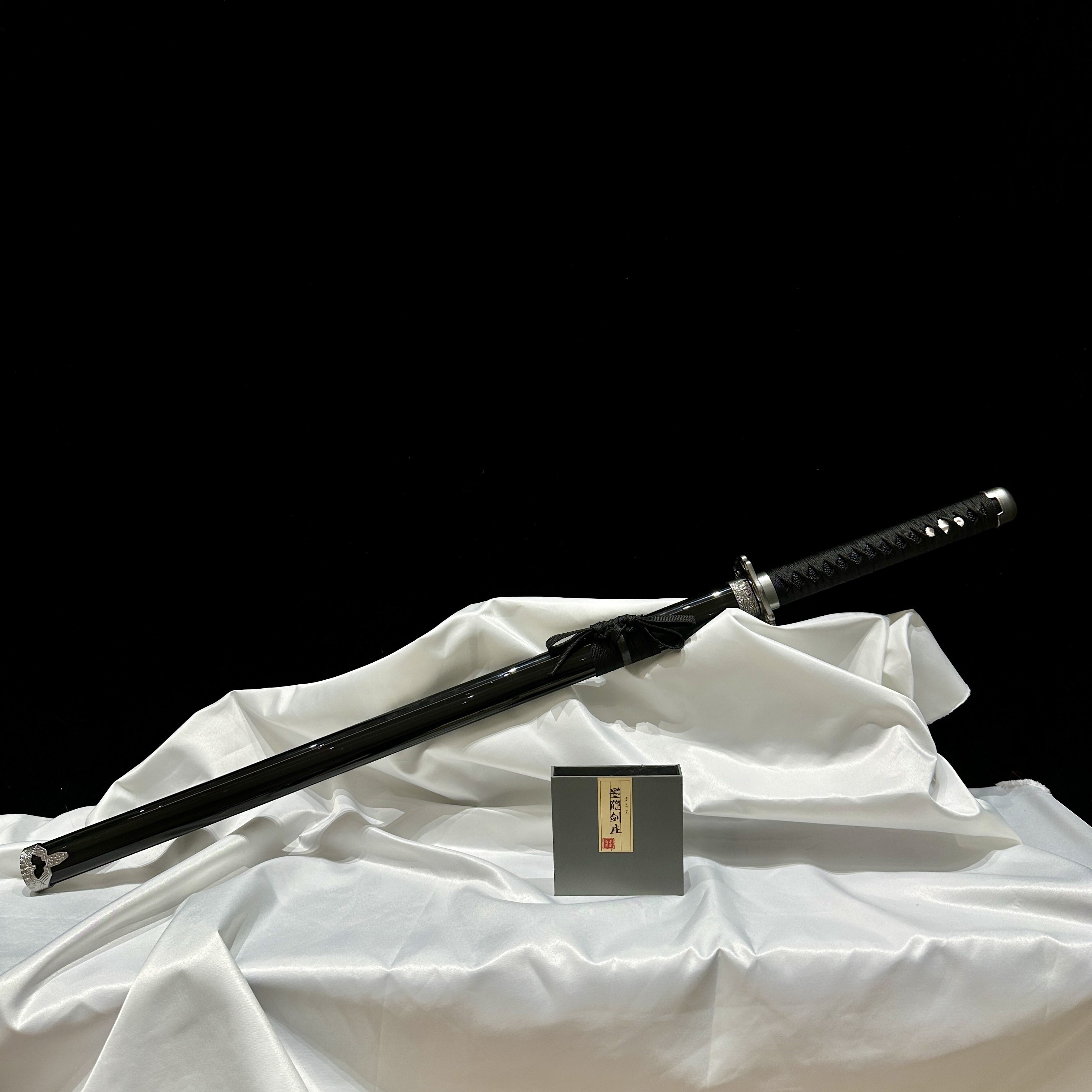 【璟天】发光喷雾 唐横刀 竹制 发光烟雾 练习刀