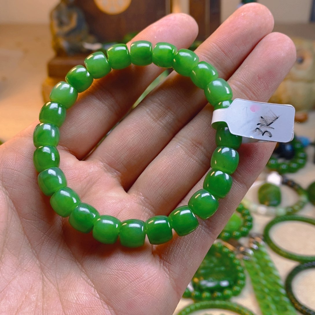 和田玉颈饰未镶嵌海***阳