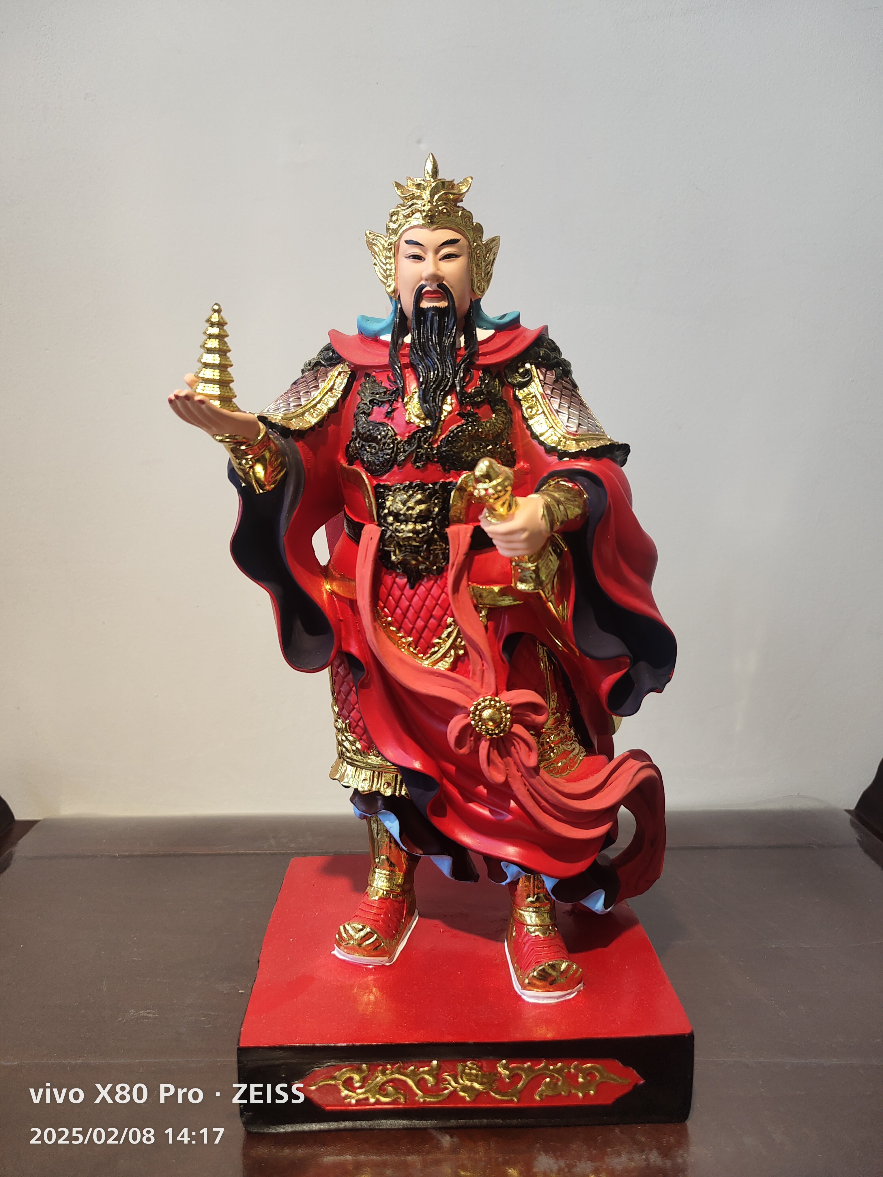 16寸树脂托塔李天王