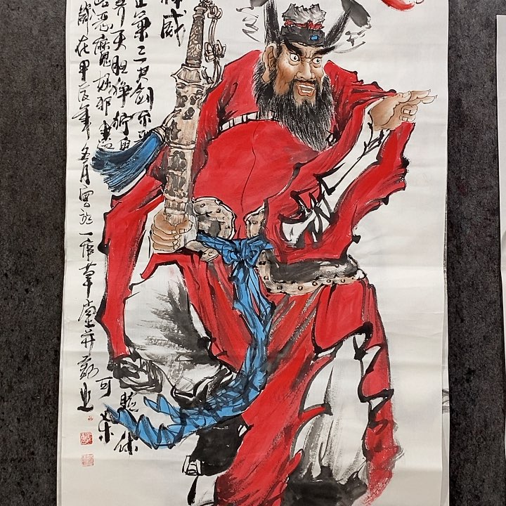 国画玖*手绘国画人物作品