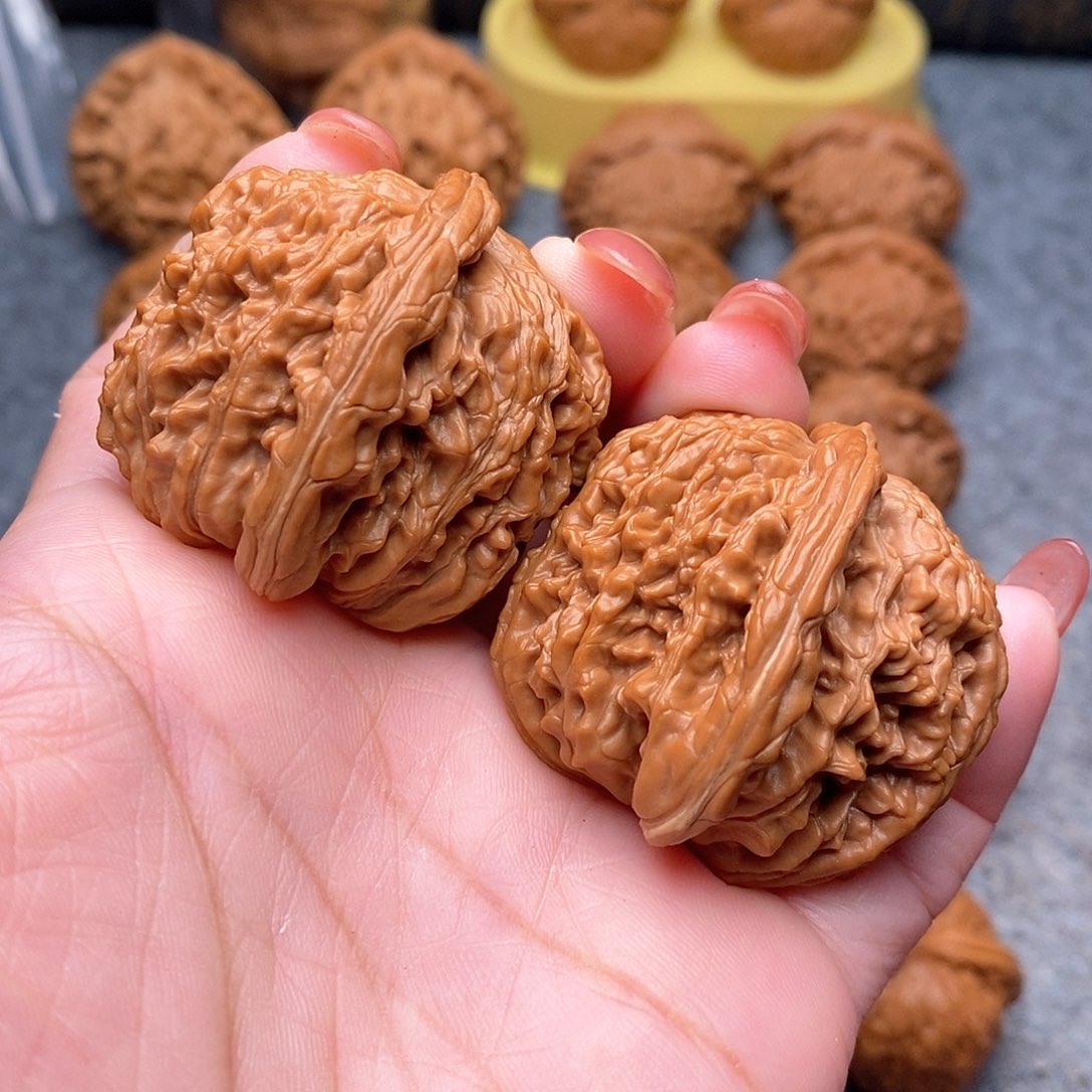 文玩核桃把件精品四座楼42全品