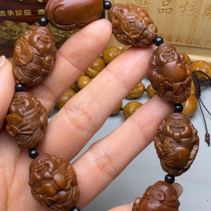 橄榄核手串/手链财神