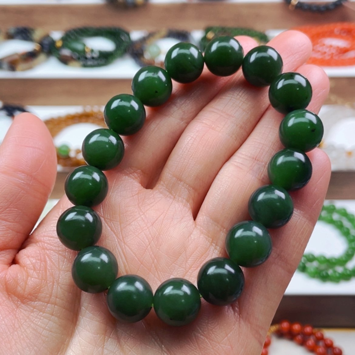 【闪购商品】和田玉手串未镶嵌