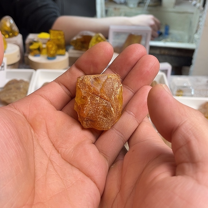 木***可琥珀未镶嵌裸石天然琥珀蜜蜡