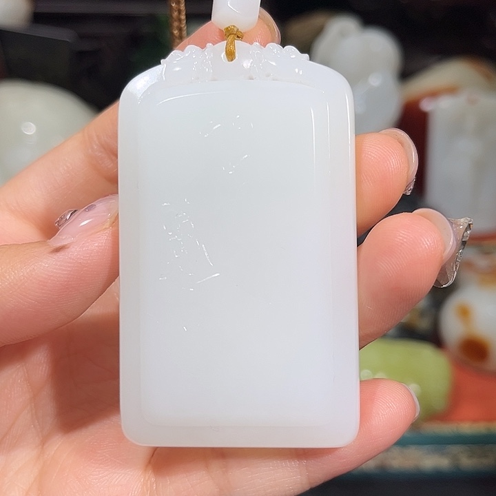 未镶嵌和田玉（糖玉）挂件