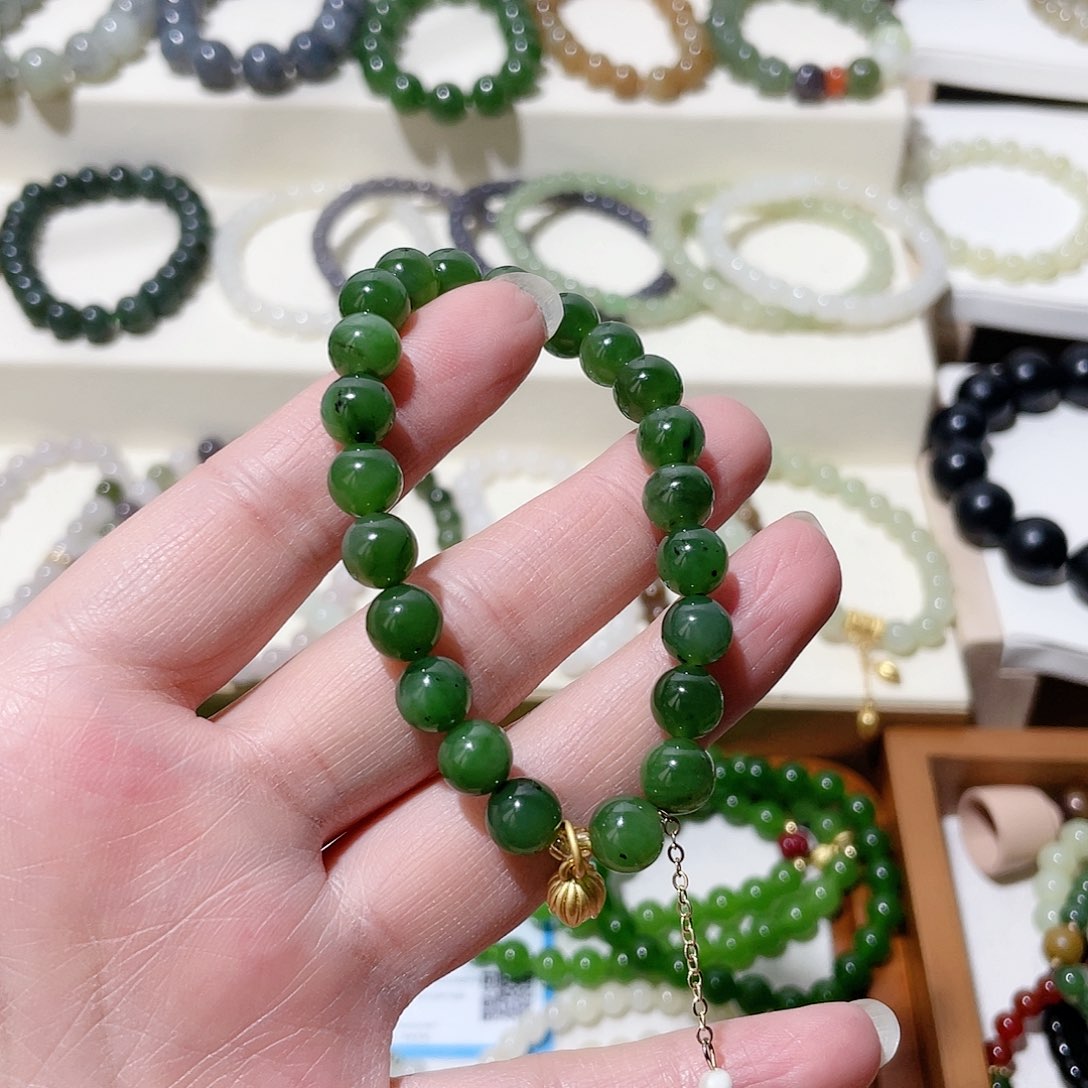和田玉手串未镶嵌福利款不退换