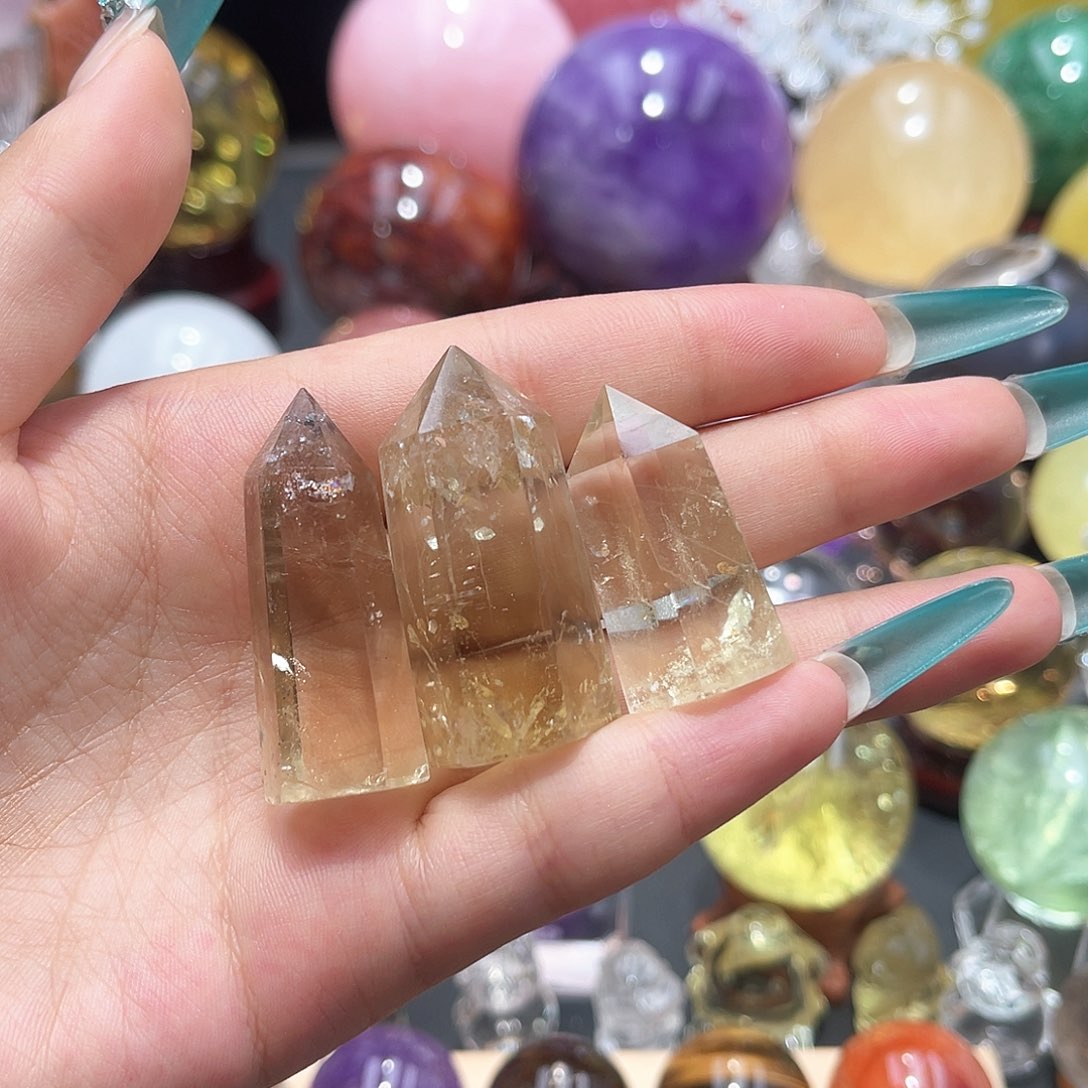 水晶珠宝半成品未镶嵌微瑕
