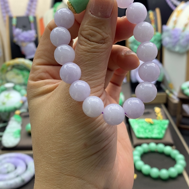 翡翠手链未镶嵌翡翠手链