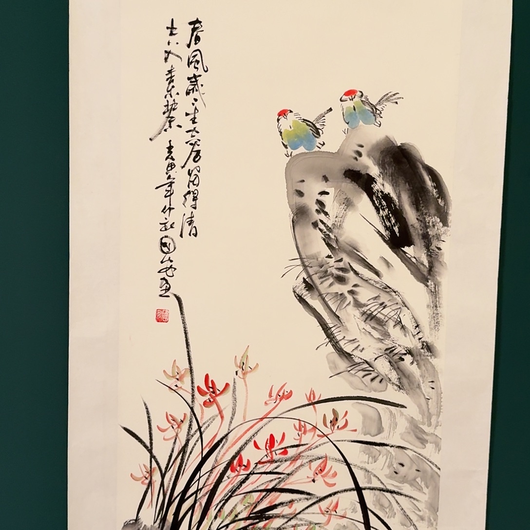 国画丁国安老师的作品