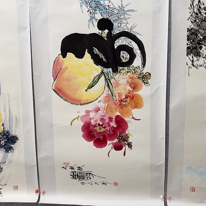 国画花鸟等多种鸟类和鸟类为主140.70