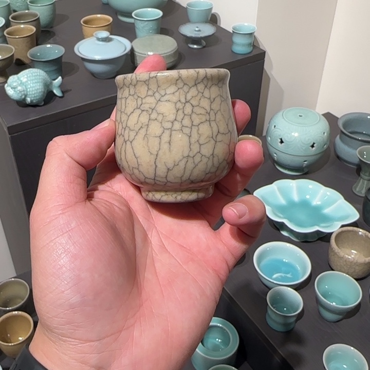 又***玩龙泉青瓷传世哥窑