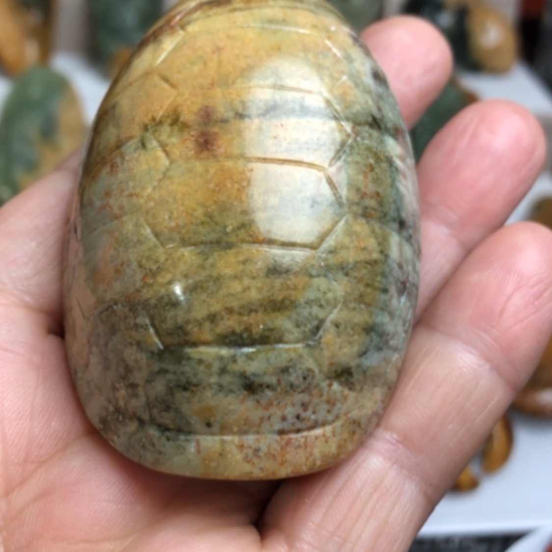 【闪购商品】岫岩河磨玉（透闪石质玉）未镶嵌把件