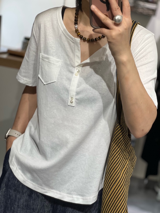 短袖短款ins轻职洗T恤设计感半袖百搭圆领纯色