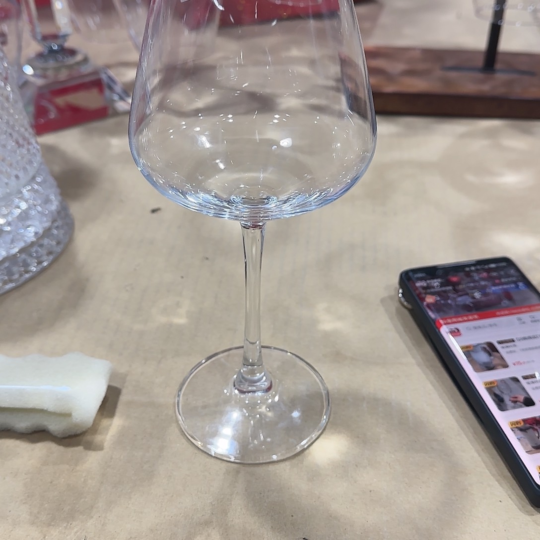 玻璃无盖款直播价6只