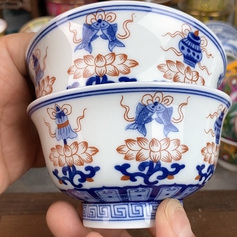 景德镇陶瓷藏式茶碗