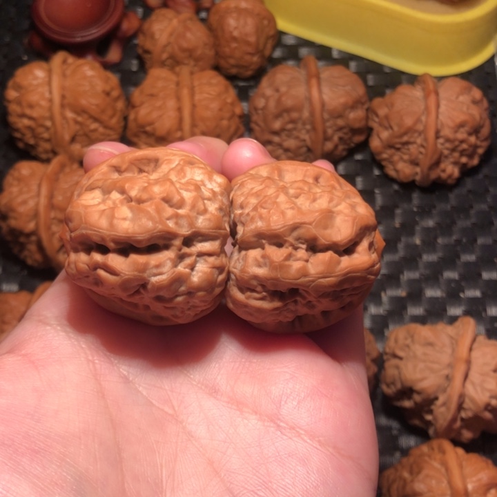 十***六把件文玩核桃蛙王