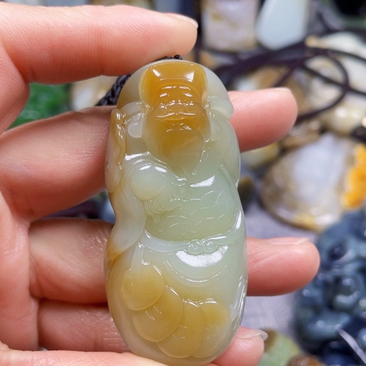 和田玉挂件未镶嵌皖**哥