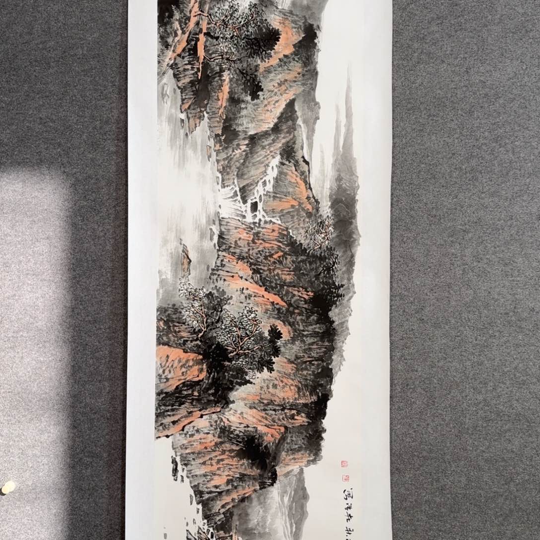 国画zz杜浩老师手绘作品