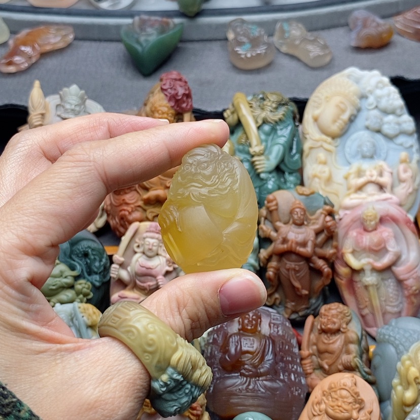 【闪购商品】未镶嵌吊坠定制玛瑙